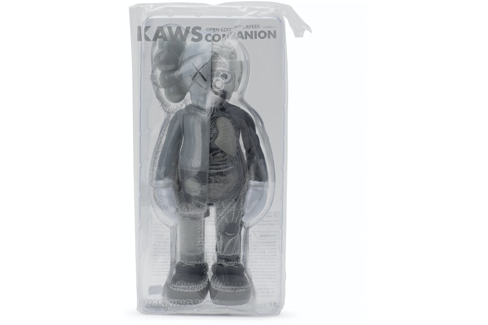 KAWS Companion Open Edition Vinyl Figure Grey
