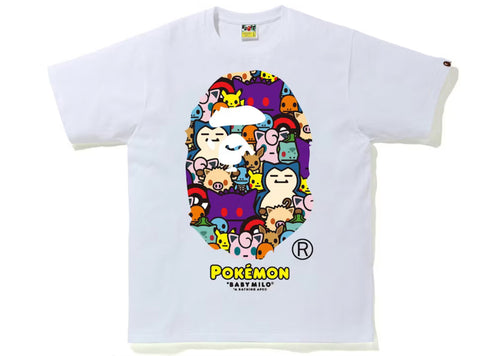 BAPE Pokemon Baby Milo Ape Head #11 Tee