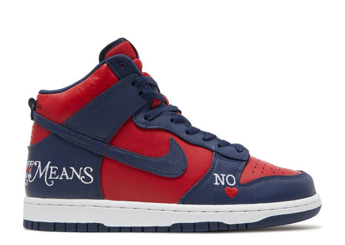 Nike SB Dunk High Supreme By Any Means (Navy)