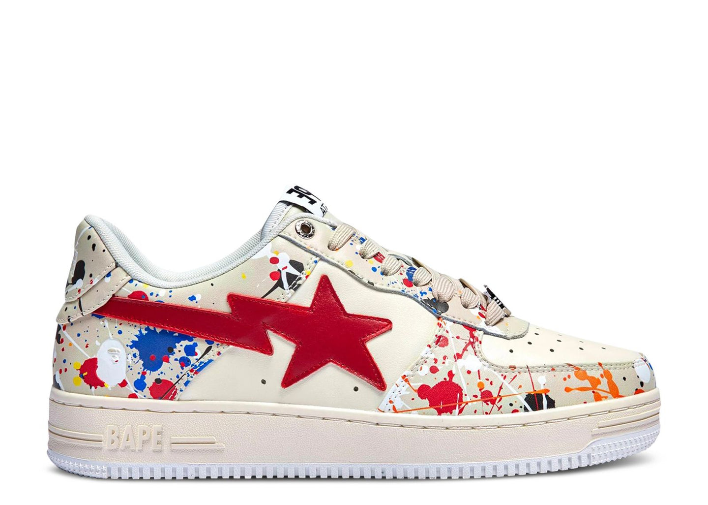 A Bathing Ape Bape Sta Paint Beige