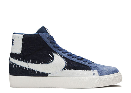 Nike SB Zom Blazer Mid Sashiko Mystic Navy