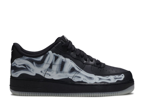 Nike Air Force 1 Low Black Skeleton Halloween