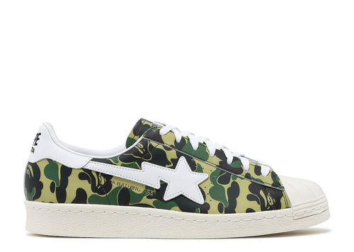 Adidas Superstar Bape ABC Camo Green