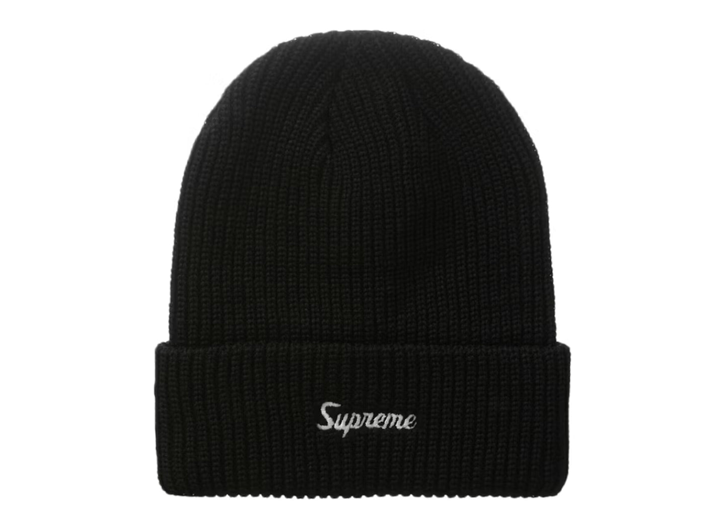 Supreme Loose Gauge Beanie (Black)