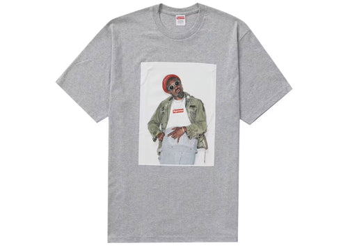 Supreme Andre 3000 Tee Heather Grey