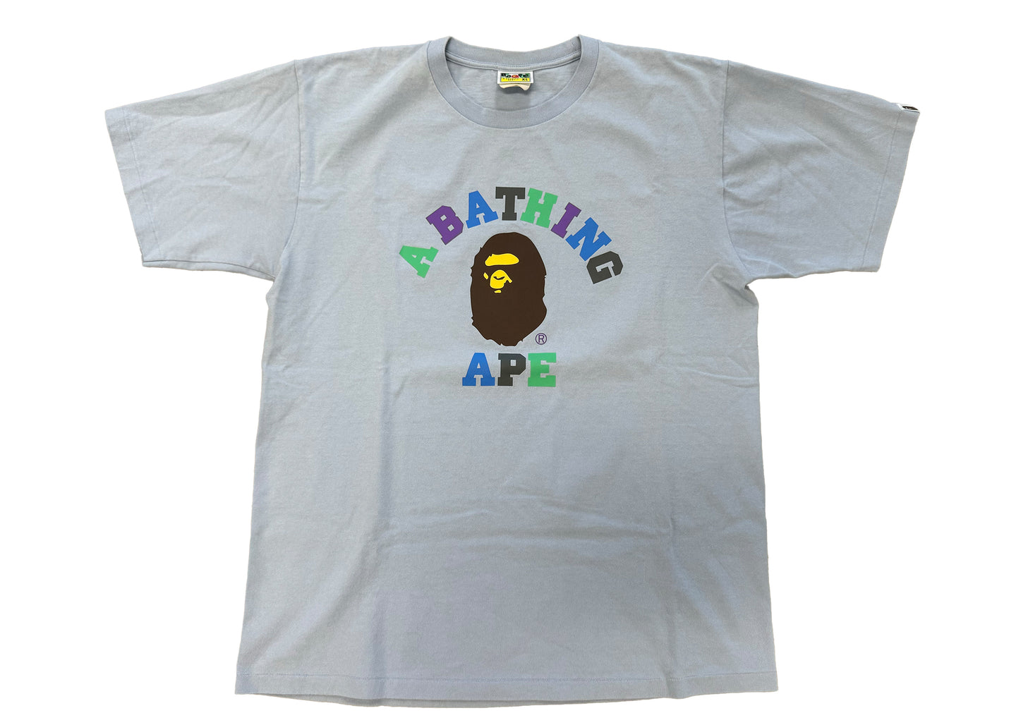 BAPE College Tee (Light Blue)