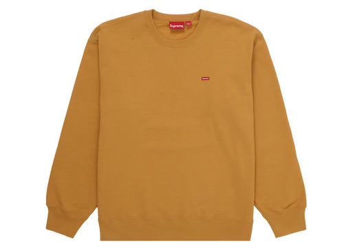 Supreme Small Box Crewneck (Light Mustard)