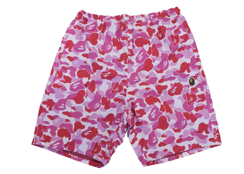 A Bathing Ape ABC Pink Camo Swim Shorts