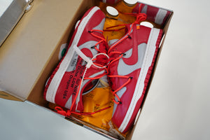 Nike Dunk Low Off-White University Red