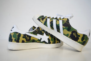 Adidas Superstar Bape ABC Camo Green