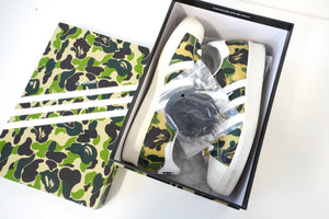 Adidas Superstar Bape ABC Camo Green