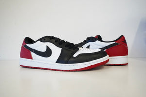 Air Jordan 1 Retro Low Black Toe (2023)