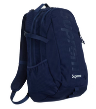 Load image into Gallery viewer, Supreme Backpack Navy (SS24)