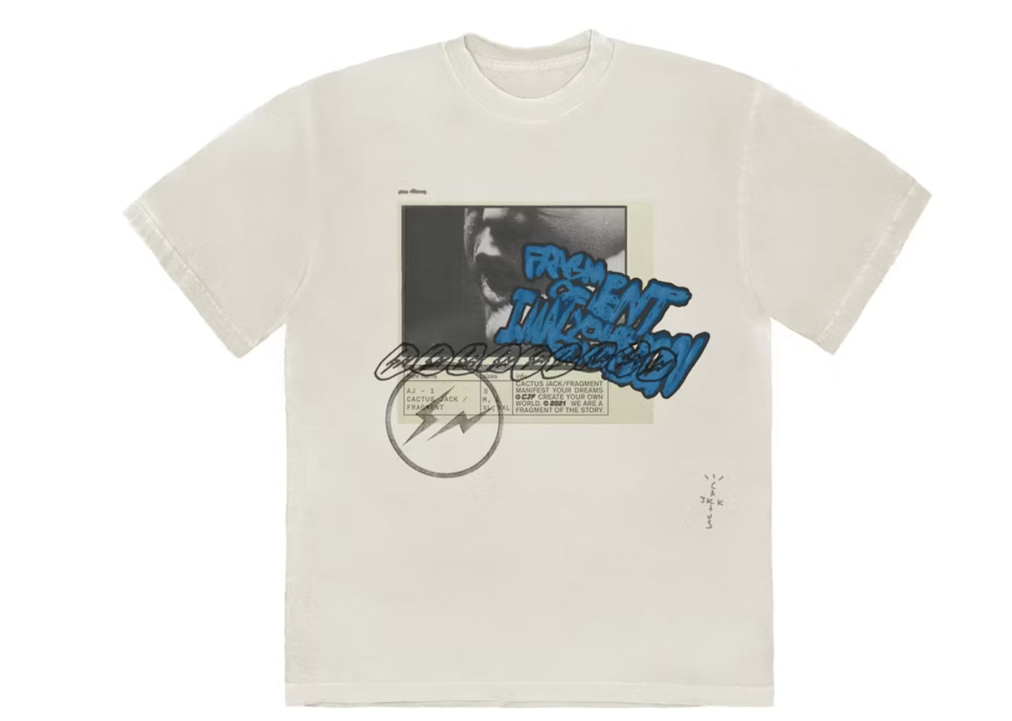 Travis Scott Cactus Jack For Fragment Manifest T-Shirt